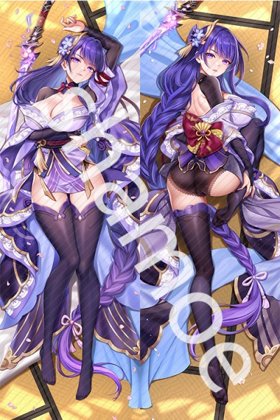 Genshin Impact Raiden Shogun Baal Anime Dakimakura Pillow Cover