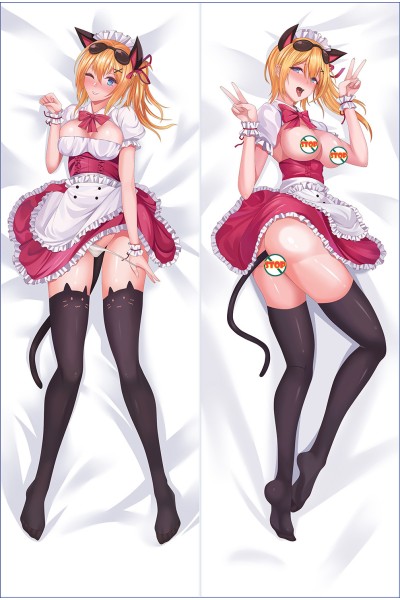 Minadzuki No Hanayome Nekomimi Maid Secretary Anime Dakimakura Pillow Cover 