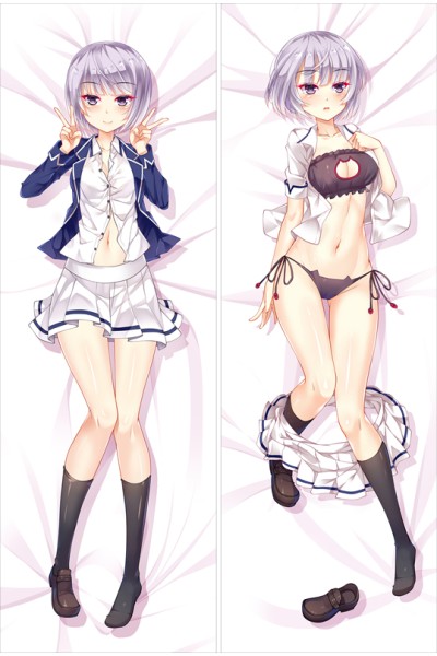 Boku no Kanojo ga Majime Sugiru Shojo Bitch na Ken Kosaka Akiho Anime Dakimakura Pillow Cover