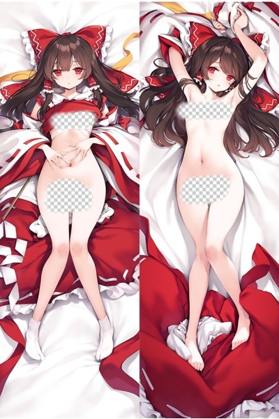 TouHou Project Hakurei Reimu Anime Dakimakura Body Pillow Cover