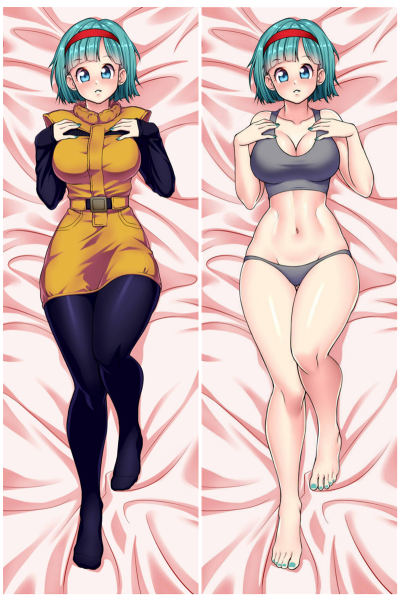 Dragon Ball Bulma Anime Dakimakura Pillow Cover
