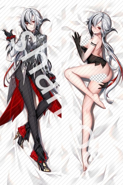 Genshin Impact Arlecchino Anime Dakimakura Pillow Cover