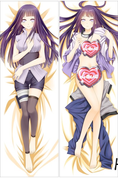 Naruto Hinata Hyuga Anime Dakimakura Pillow Cover