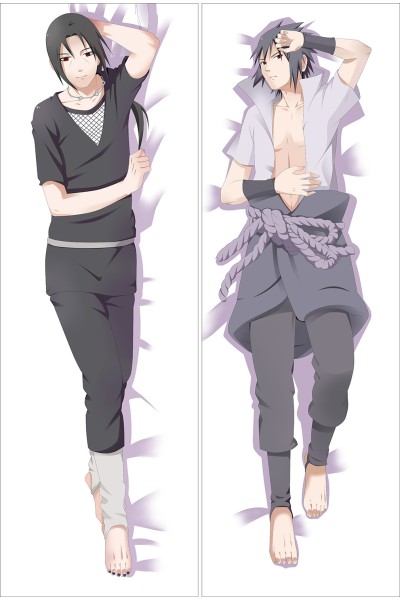 Naruto Itachi Uchiha & Sasuke Uchiha Anime Dakimakura Pillow Cover