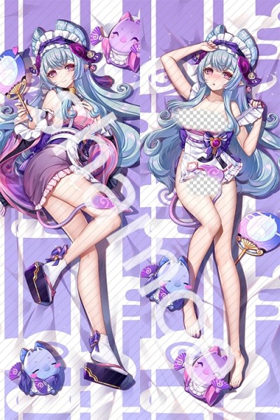 Genshin Impact Yumemizuki Mizuki Anime Dakimakura Body Pillow Cover