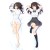 Anime Seiren Hikari Tsuneki Otaku Dakimakura Hugging Body Pillow Case Cover