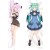 Virtual Youtuber Uruha Rushia Anime Dakimakura Body Pillow Cover
