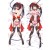 Date A Live Tokisaki Kurumi Anime Dakimakura Body Pillow Cover