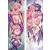 Genshin Impact Yae Miko & Raiden Shogun Baal Anime Dakimakura Body Pillow Cover