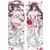 Date A Live Tokisaki Kurumi Anime Dakimakura Body Pillow Cover