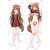 The Rising of the Shield Hero Raphtalia Anime Dakimakura Body Pillow Cover