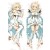 Genshin Impact Lumine Anime Dakimakura Pillow Cover