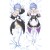 Re:Zero Dakimakura Rem Anime Girl Hugging Body Pillow Case Cover
