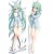 Kantai Collection Yamakaze Game Pillow Case Cover Dakimakura Hugging Body