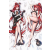 Wuthering Waves Yinlin Anime Dakimakura Body Pillow Cover