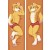 Kemono Friends Furry Dog Anime Dakimakura Pillow Cover