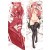 Darling In The Franxx Code:002 Zero Two Anime Dakimakura Hugging Pillow Cover