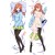 The Quintessential Quintuplets Nakano Miku Anime Dakimakura Pillow Cover H3924-B