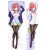 The Quintessential Quintuplets Nakano Miku Anime Dakimakura Pillow Cover