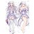 Re:Zero Emilia Anime Dakimakura Body Pillow Cover