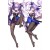 Genshin Impact Keqing Anime Dakimakura Body Pillow Cover