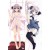 Tsuki ni Yorisou Otome no Sahou Anime Dakimakura Body Pillow Cover