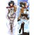 Attack on Titan Mikasa Ackerman Anime Dakimakura Body Pillow Cover