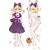 Ms. Vampire who lives in my neighborhood. Elly Anime Dakimakura Pillow Cover